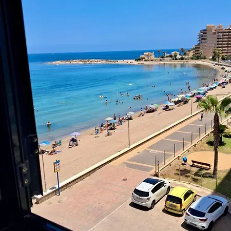 Beachfront 3br With Pool Views, Sleeps 10 Apartment La Manga del Mar Menor