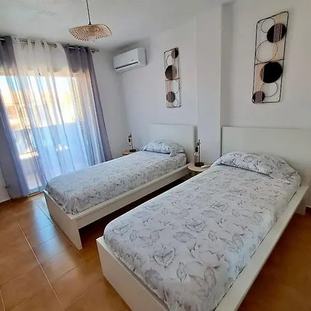 Beachfront 3br With Pool Views, Sleeps 10 Apartment La Manga del Mar Menor